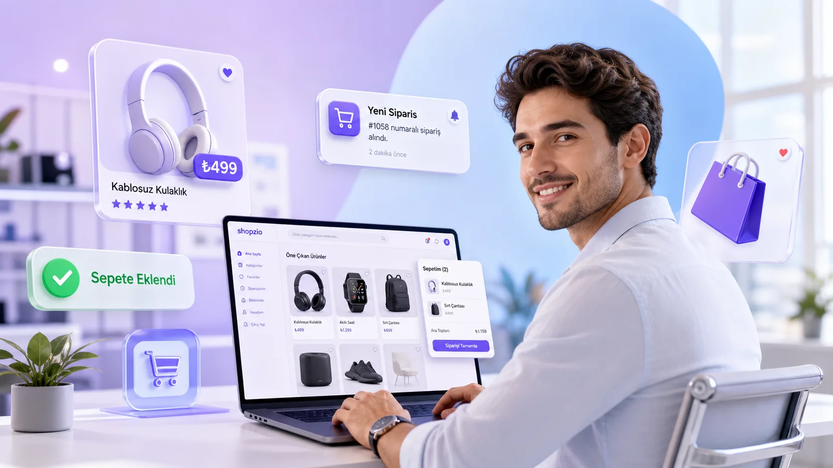E-ticaret ve online satış çözümleri hizmeti